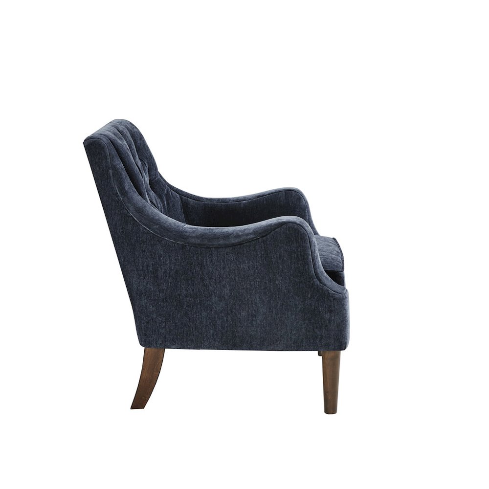 Button Tufted Accent Chair. Picture 2