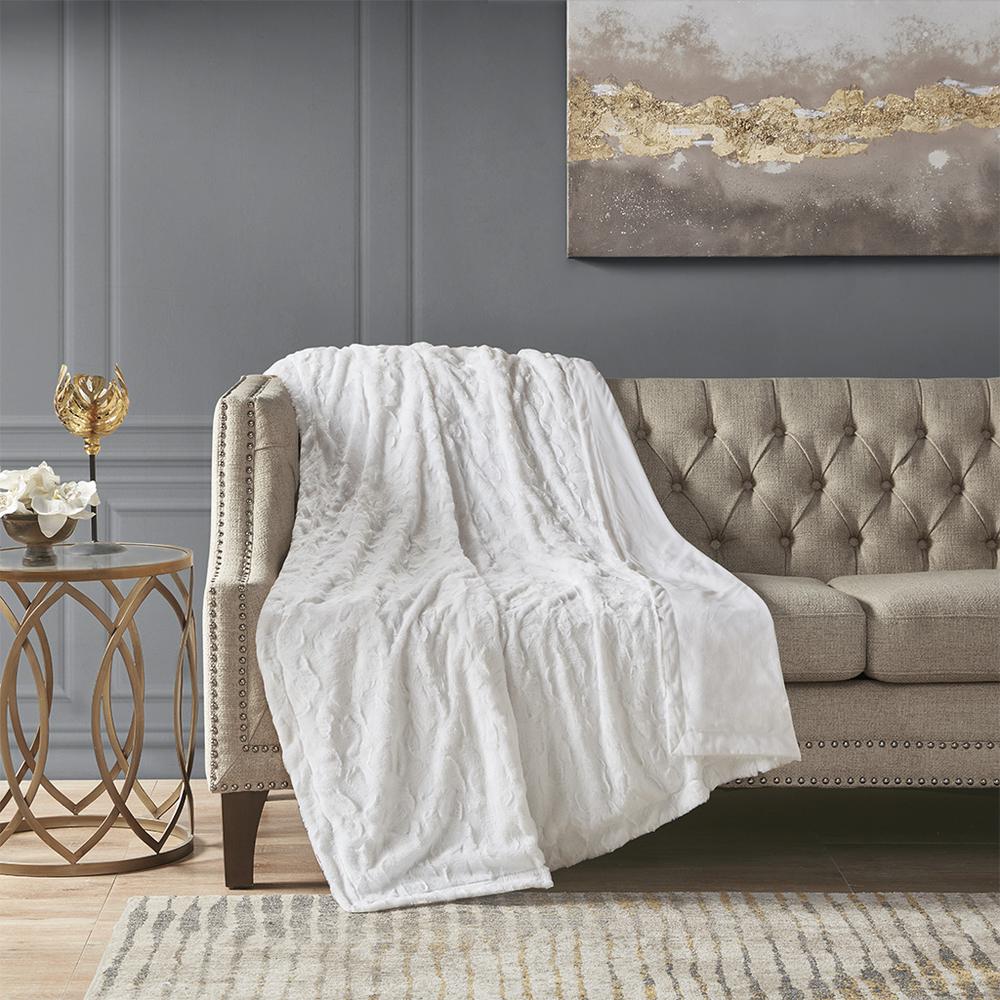 Oversized Faux Fur Throw. Picture 4