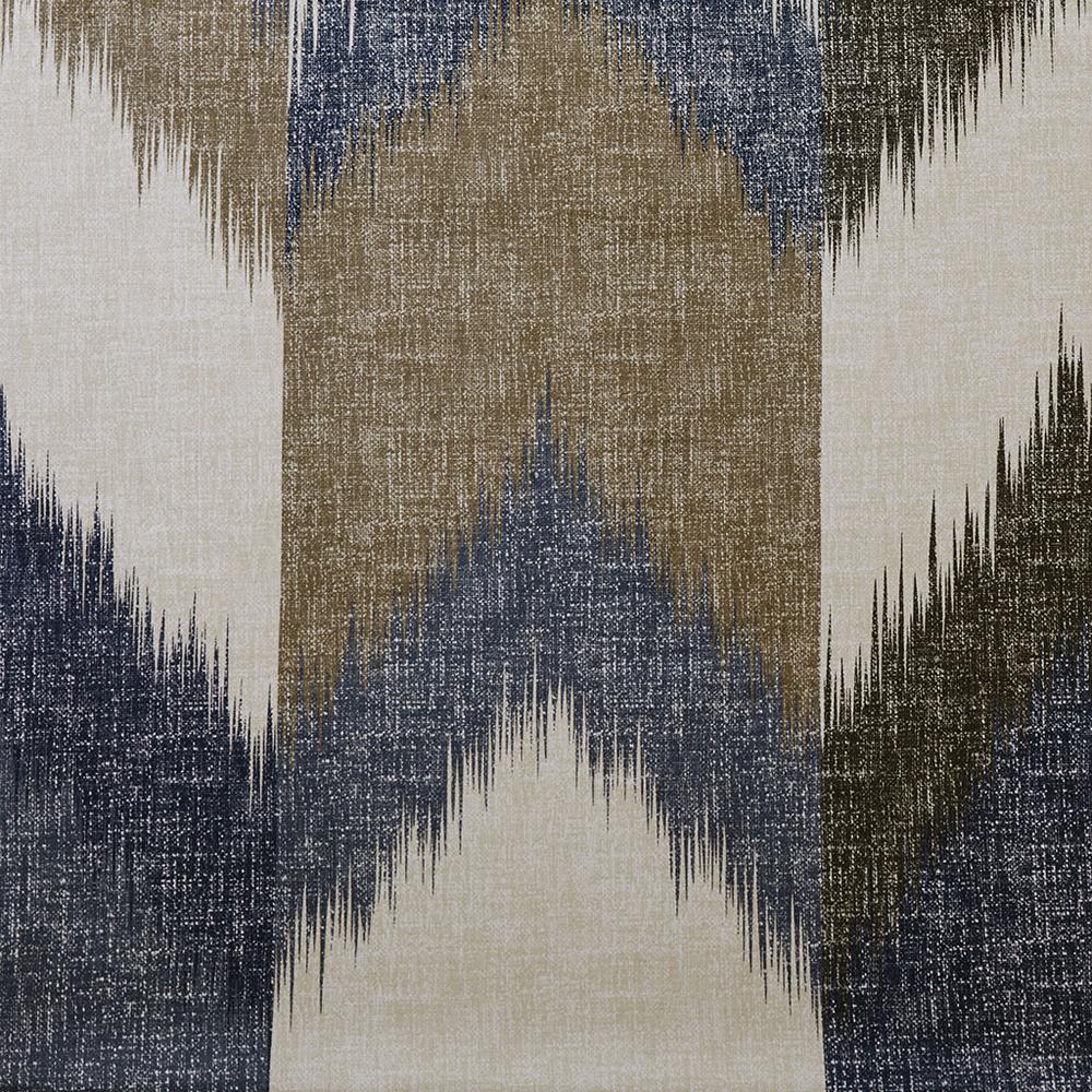 Chevron Print Cotton Shower Curtain, Belen Kox. Picture 3