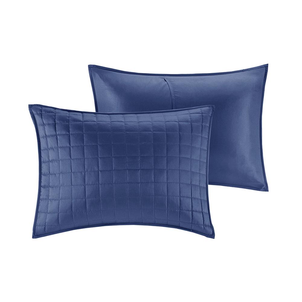 Navy Luxe 8 Piece Comforter Set, Belen Kox. Picture 10