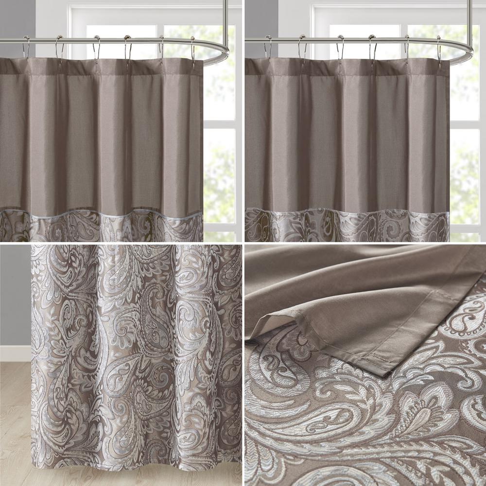 Jacquard Shower Curtain. Picture 5