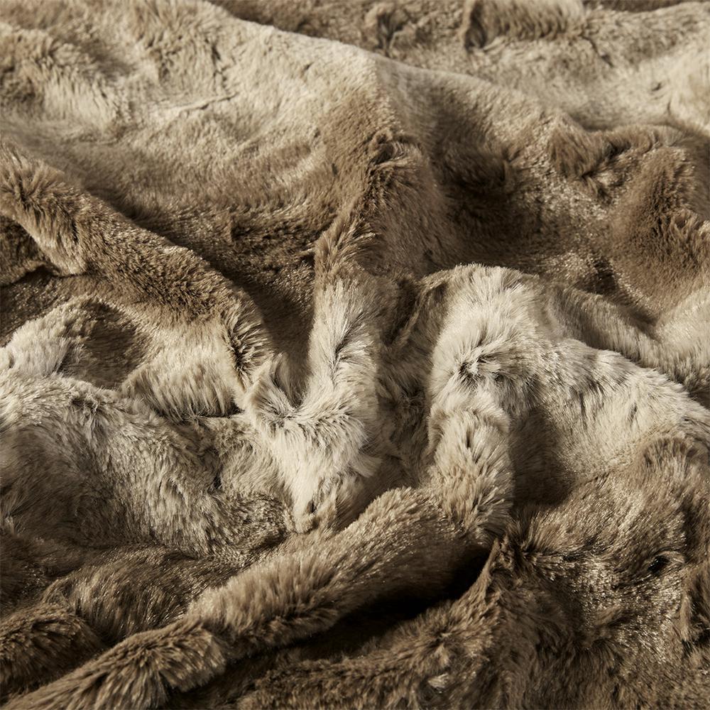 Oversized Faux Fur Throw. Picture 2