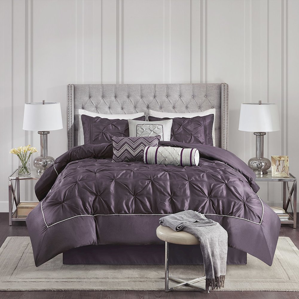 7 Piece Tufted Comforter Set. Picture 5