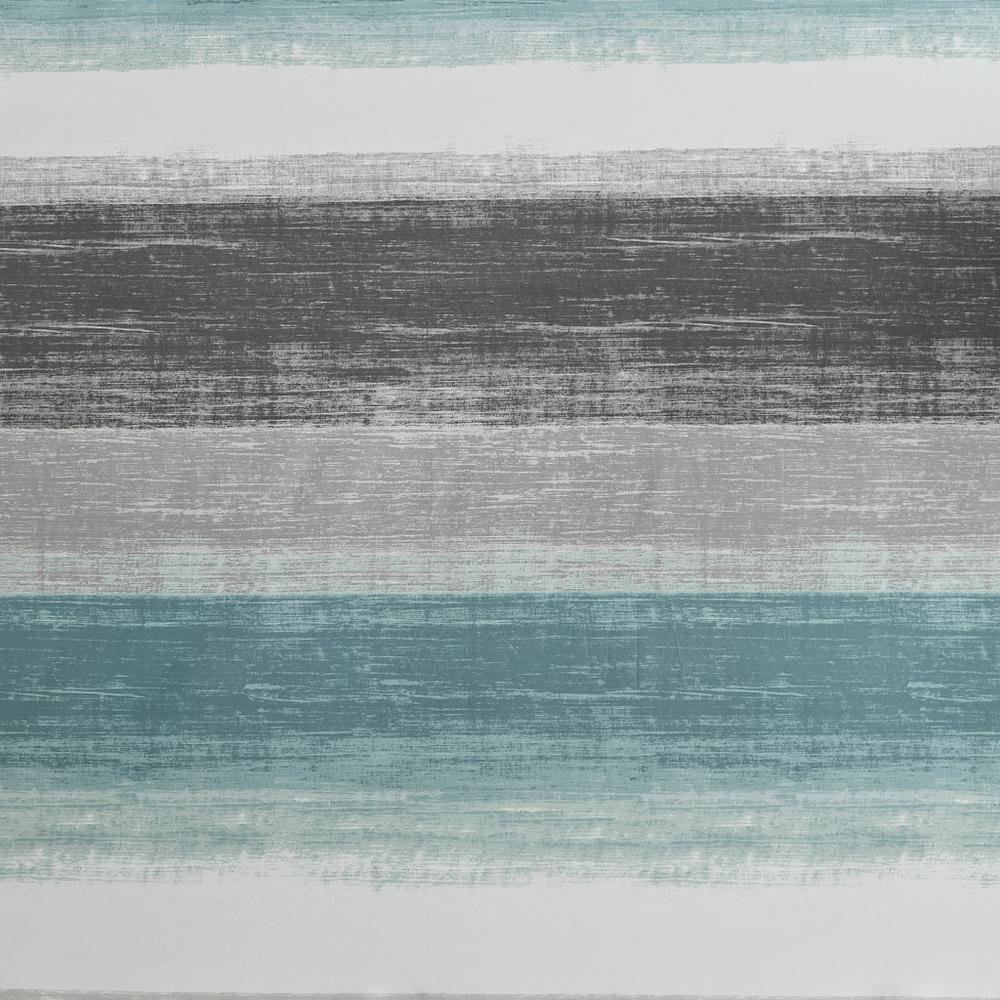 Stripe Print Shower Curtain. Picture 3