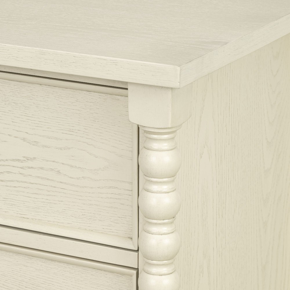 Beckett Small Dresser, Antique Cream color. Picture 3