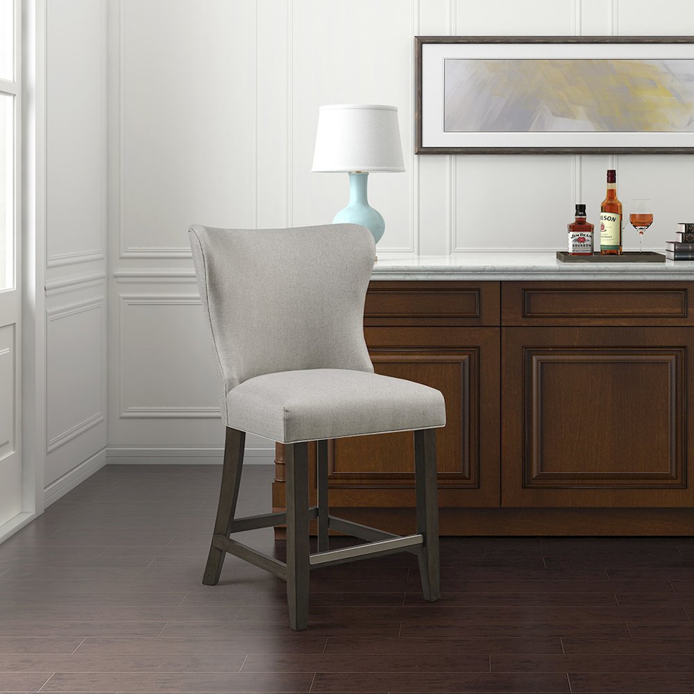 25.5" Upholstered Counter Stool. Picture 4
