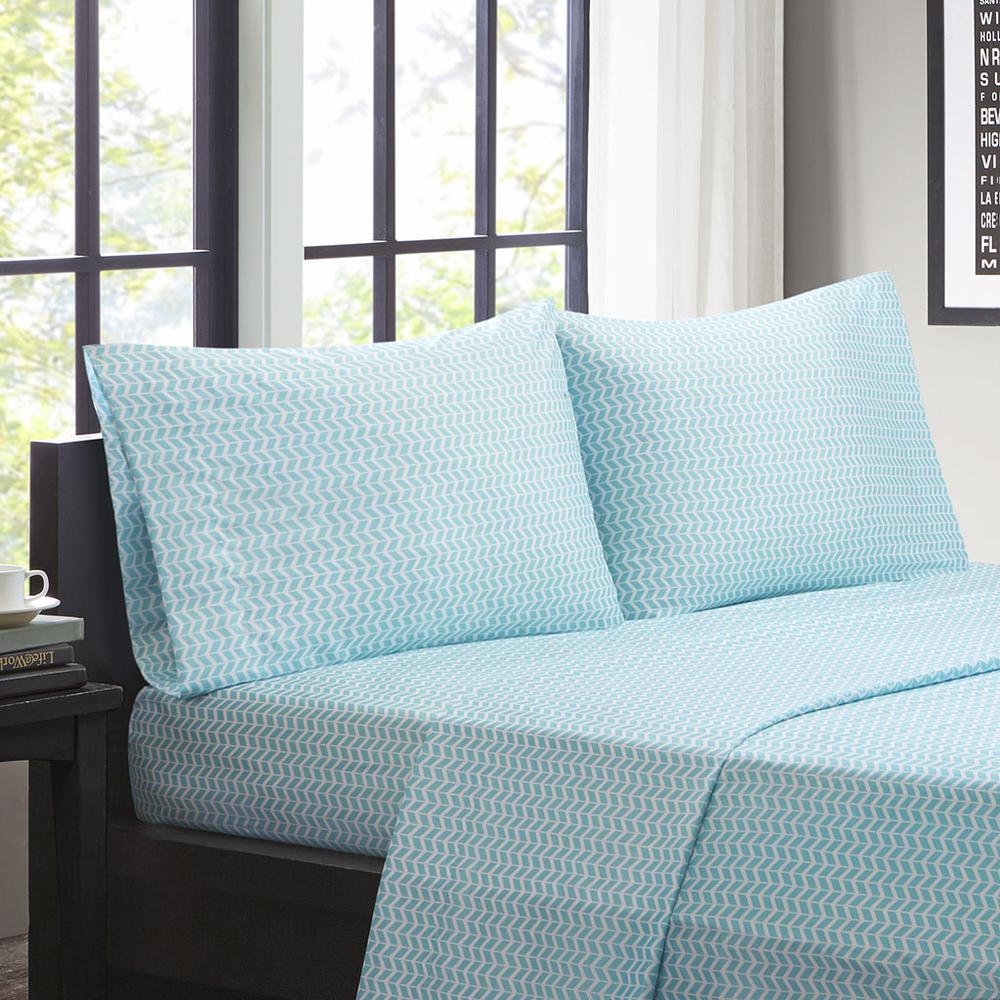 Printed Microfiber Sheet Set. Picture 2