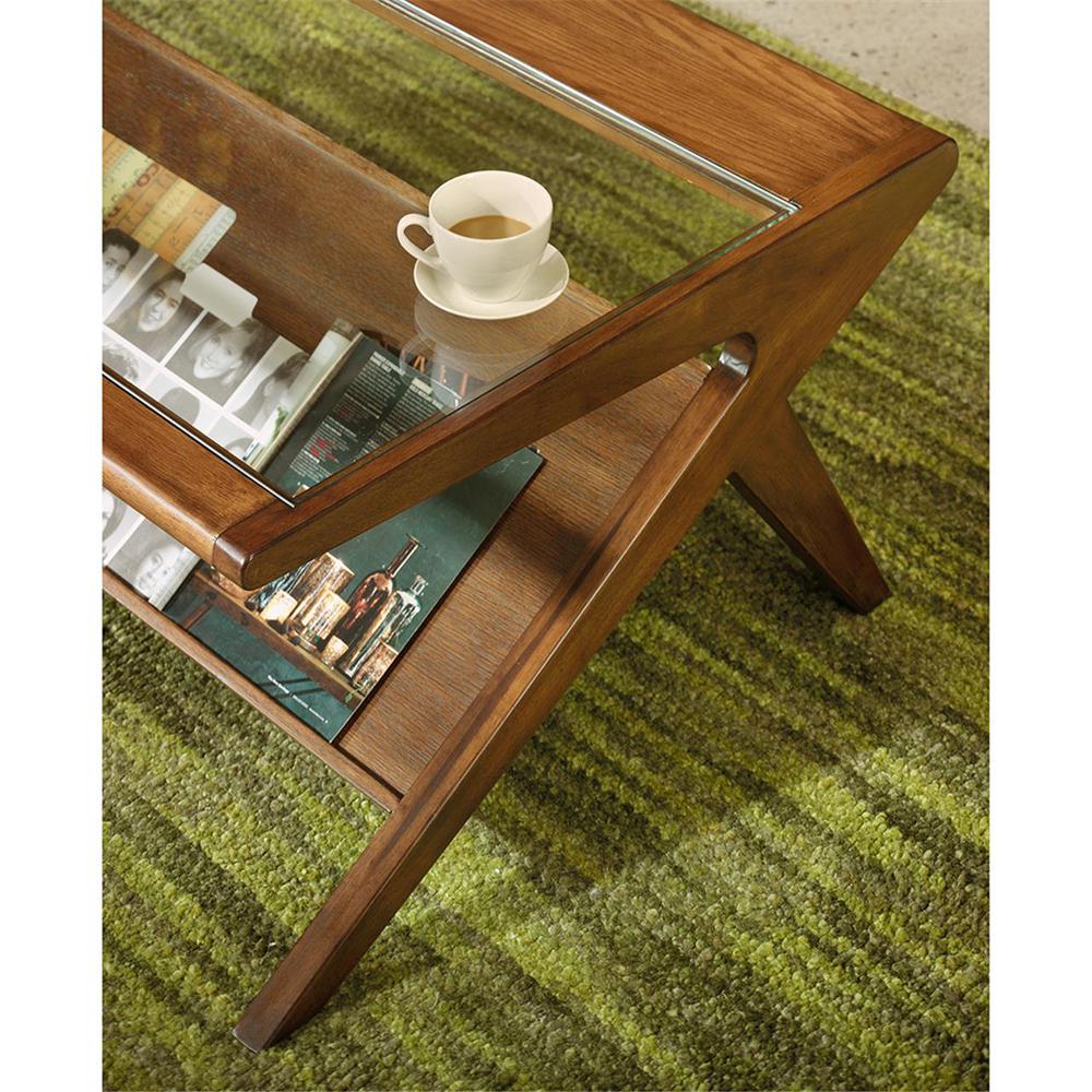 Coffee Table with Tempered Glass. Picture 2