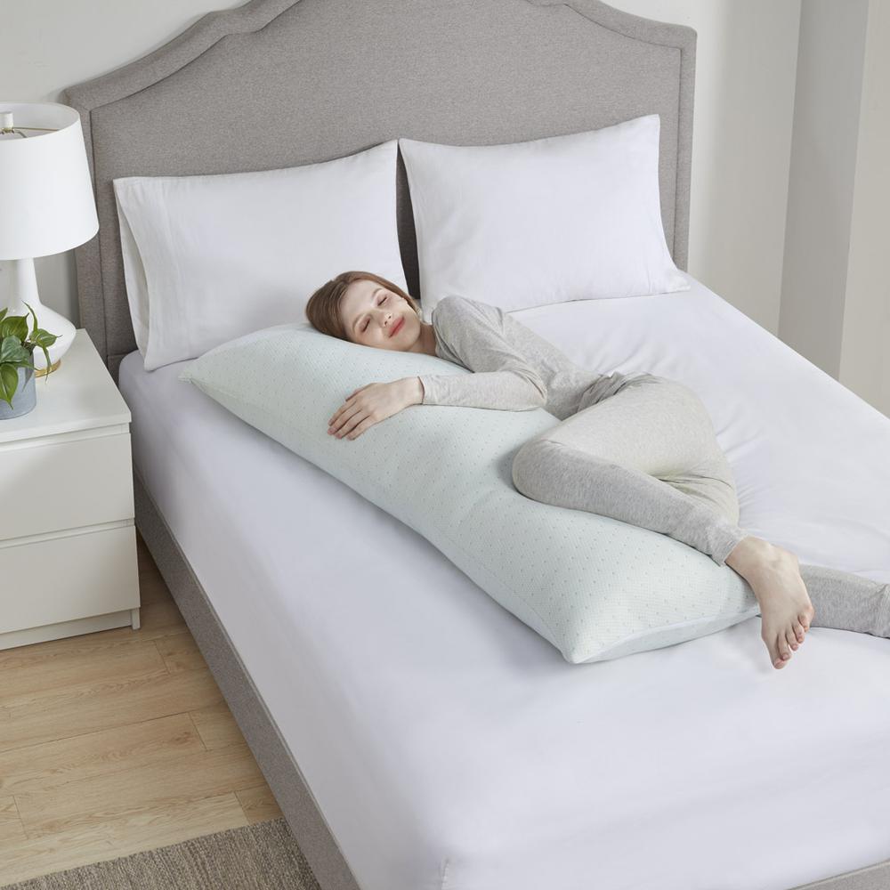 Shredded Memory Foam Pillow with Rayon from Bamboo Blend Cover. Picture 2
