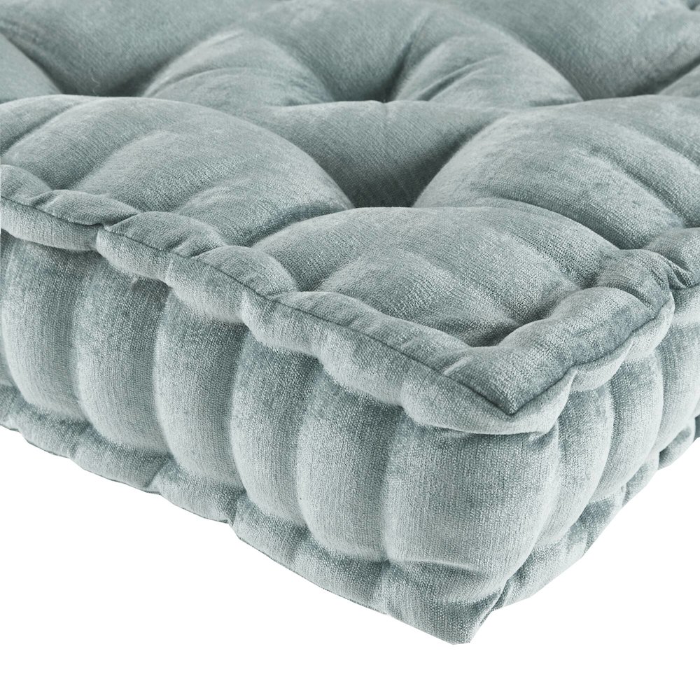 Azza Poly Chenille Square Floor Pillow Cushion Compress Pack. Picture 4
