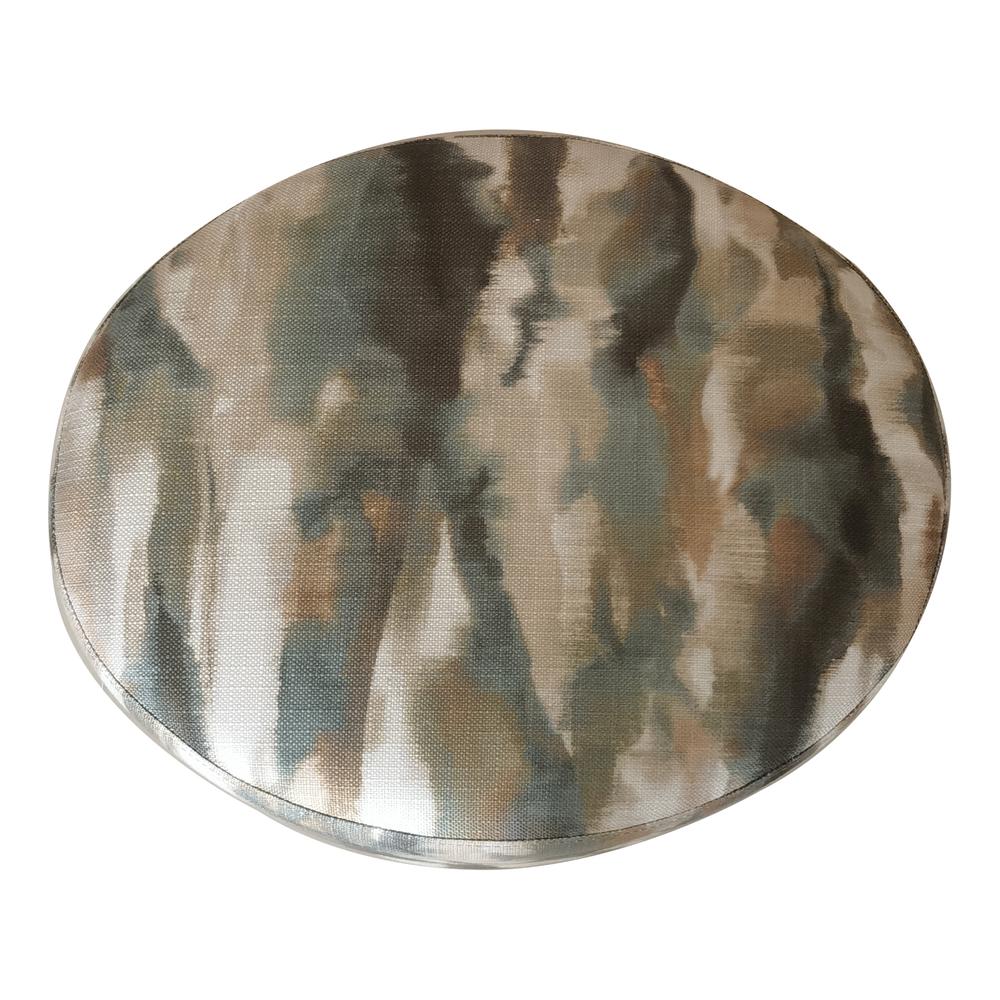 Oval Accent Ottoman. Picture 2