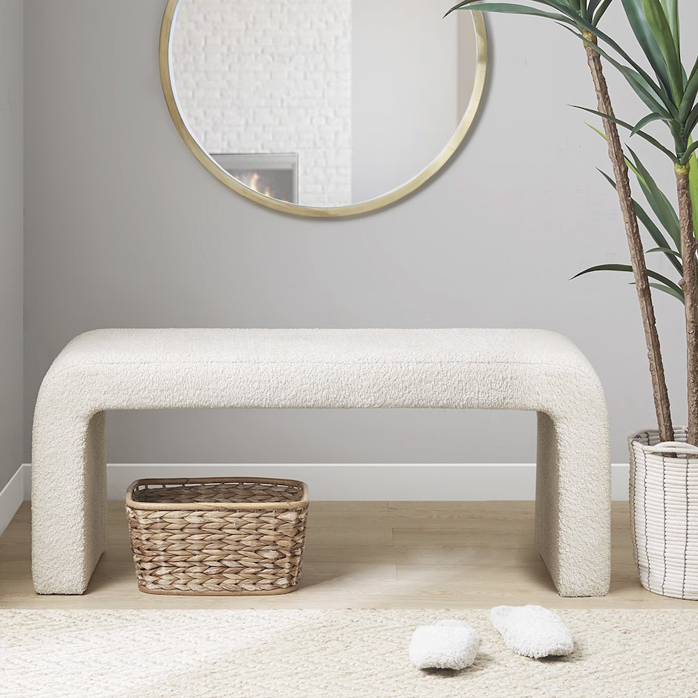 Boucle Waterfall Bench. Picture 4