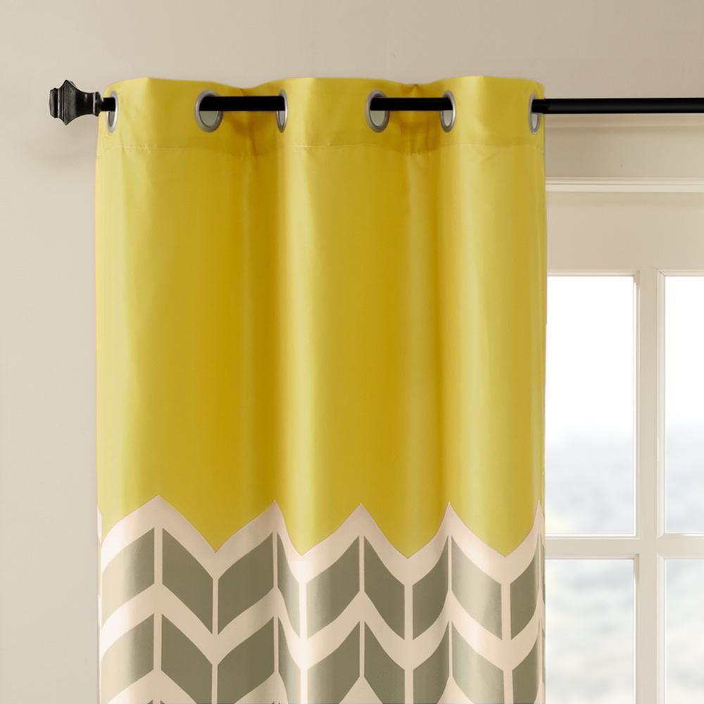 Alex Chevron Printed Panel Pair, Belen Kox. Picture 1