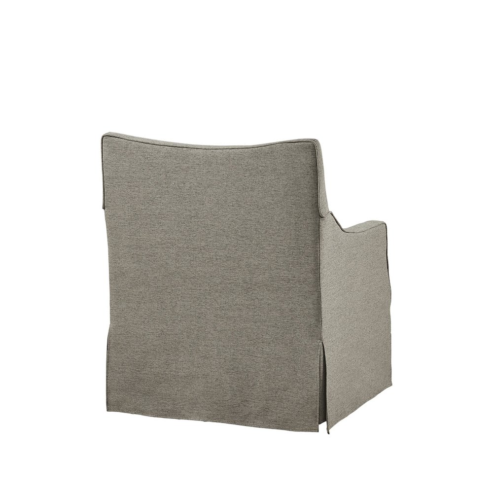 Skirted Swivel Chair. Picture 5