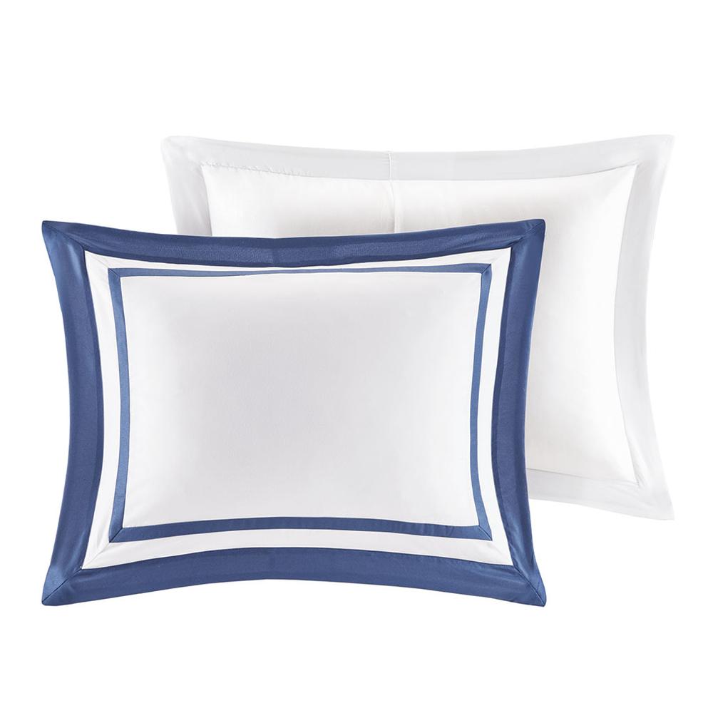 Navy Luxe 8 Piece Comforter Set, Belen Kox. Picture 9