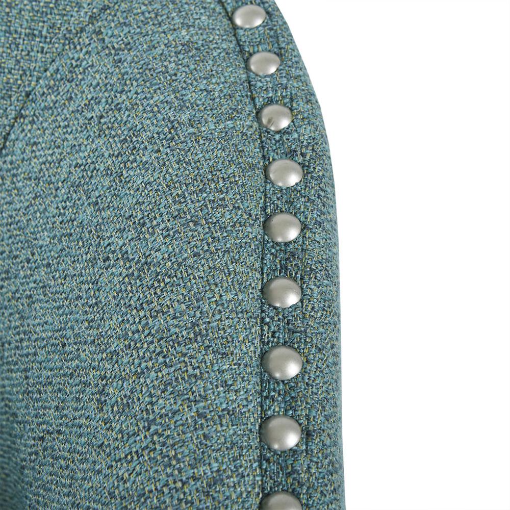 Indigo Teal Swivel Chair, Belen Kox. Picture 5