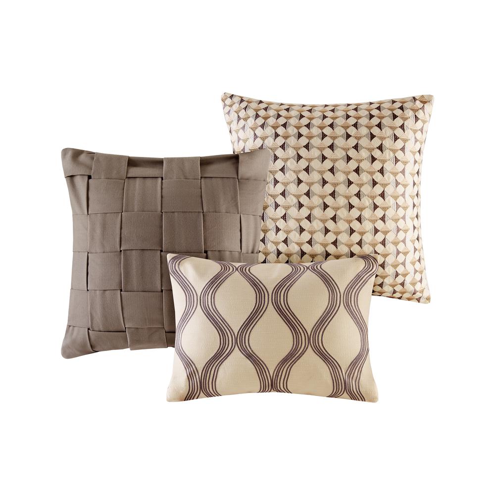 Shades of Grey Comforter Set, Grey color. Picture 3