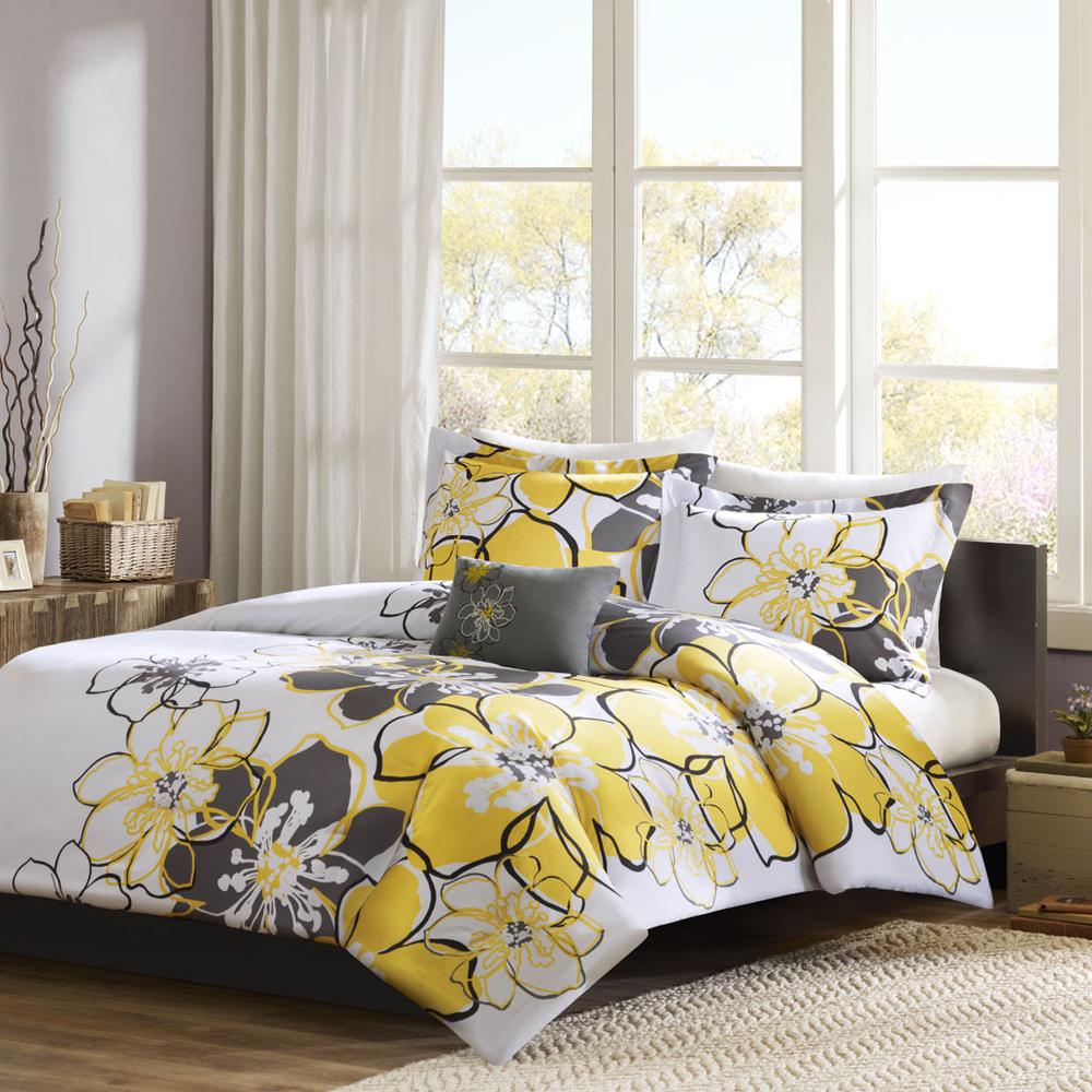 Floral Duvet Cover Set. Picture 4