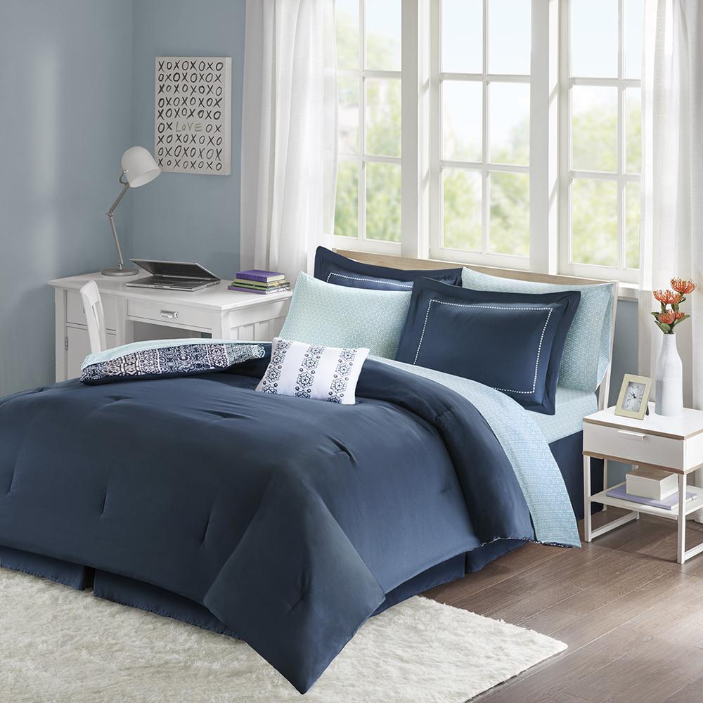 Bohemian Bliss 9-Piece Printed Comforter with Sheet Set, Belen Kox. Picture 13