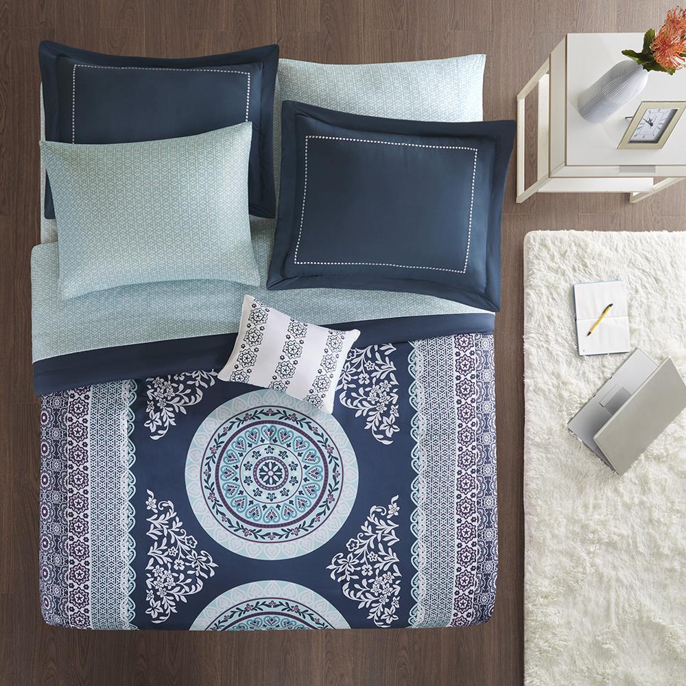 Bohemian Bliss 9-Piece Printed Comforter with Sheet Set, Belen Kox. Picture 9
