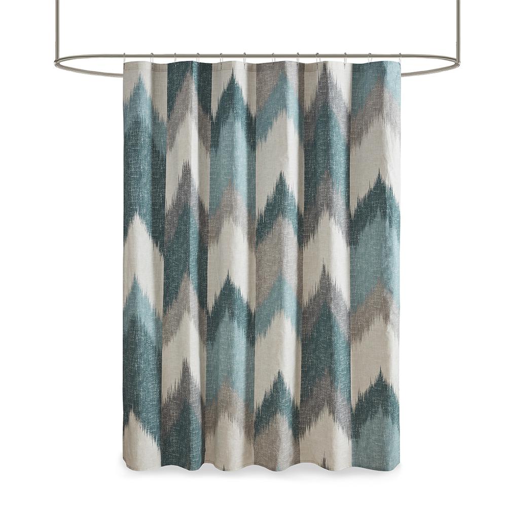 Cotton Printed Shower Curtain. Picture 5