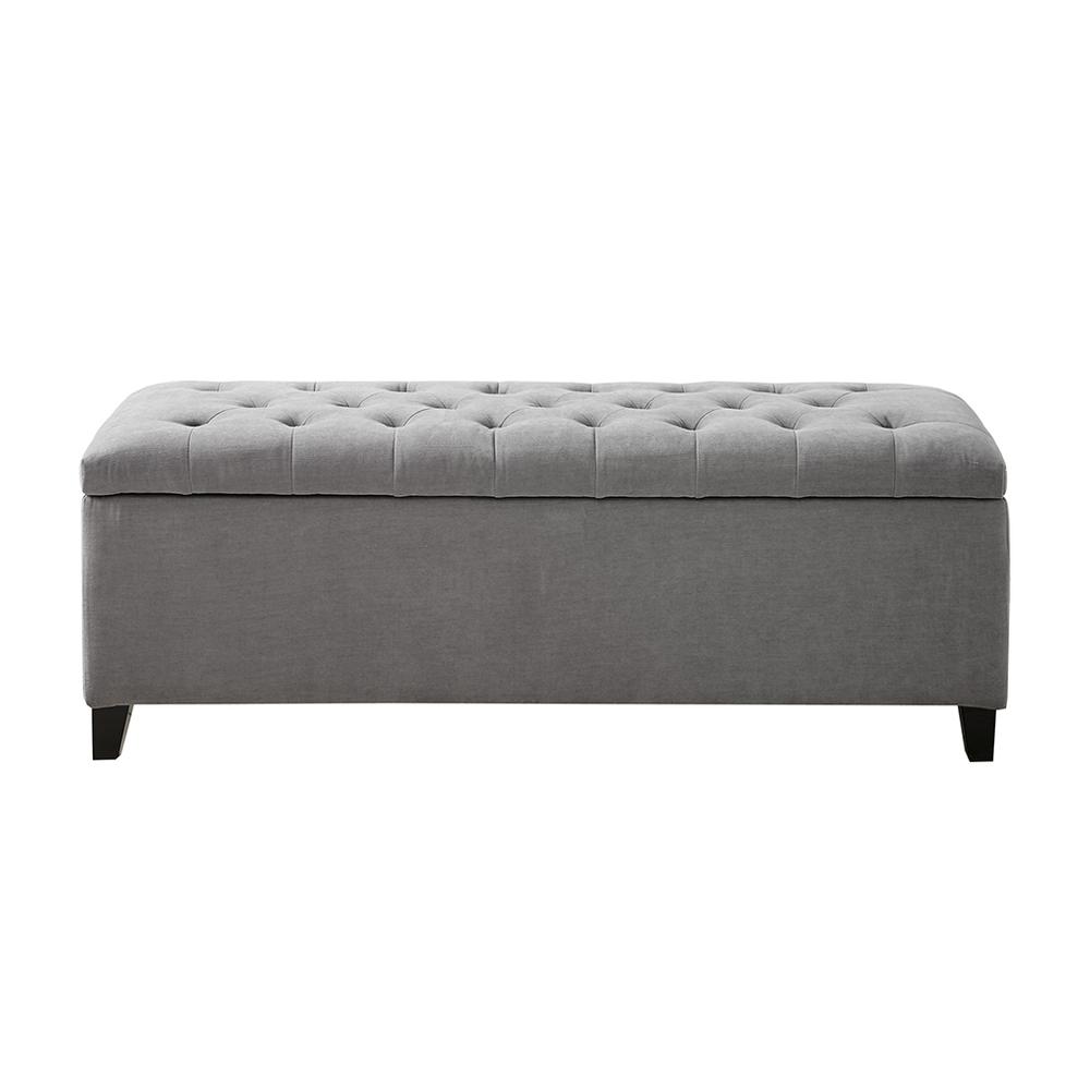 Tufted Top Soft Close Storage Bench. Picture 2