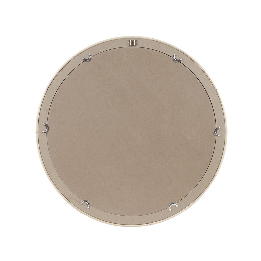 Natural Rattan Round Wall Mirror. Picture 2