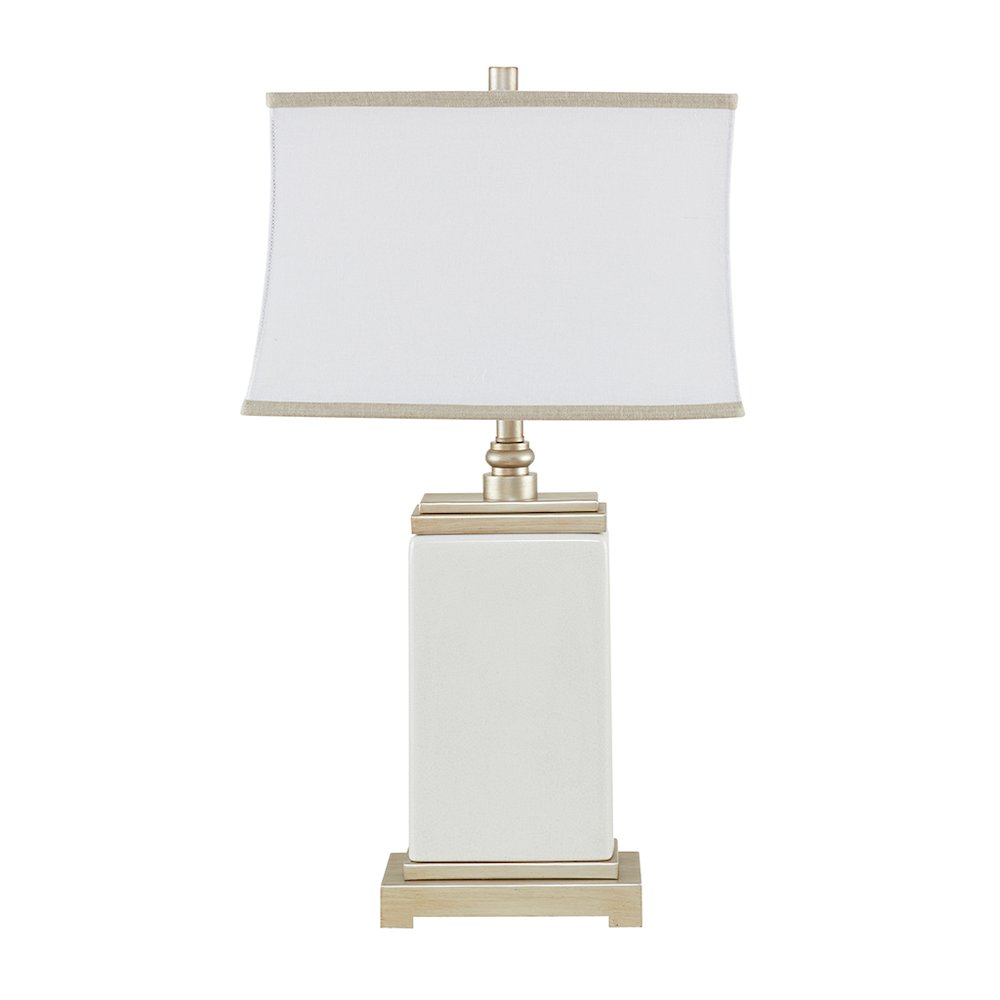 Rectangular Ceramic Table Lamp. Picture 3