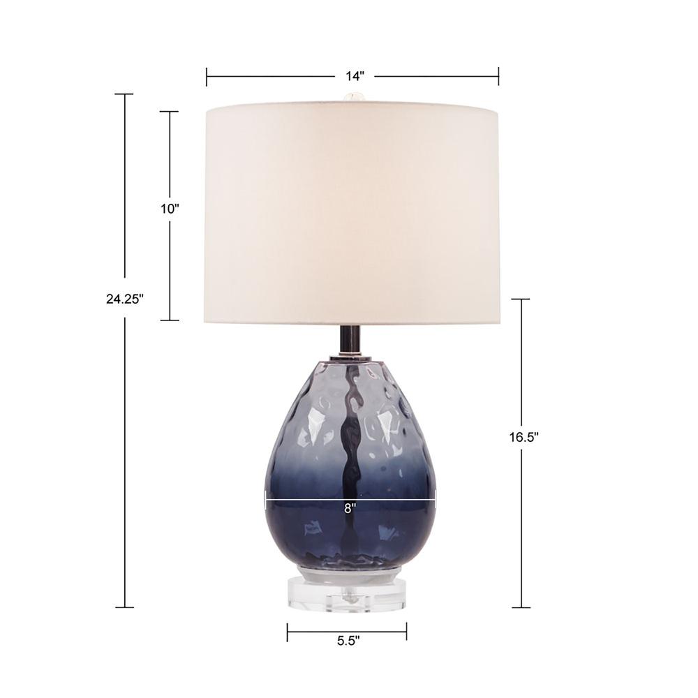 Ombre Glass Table Lamp. Picture 5