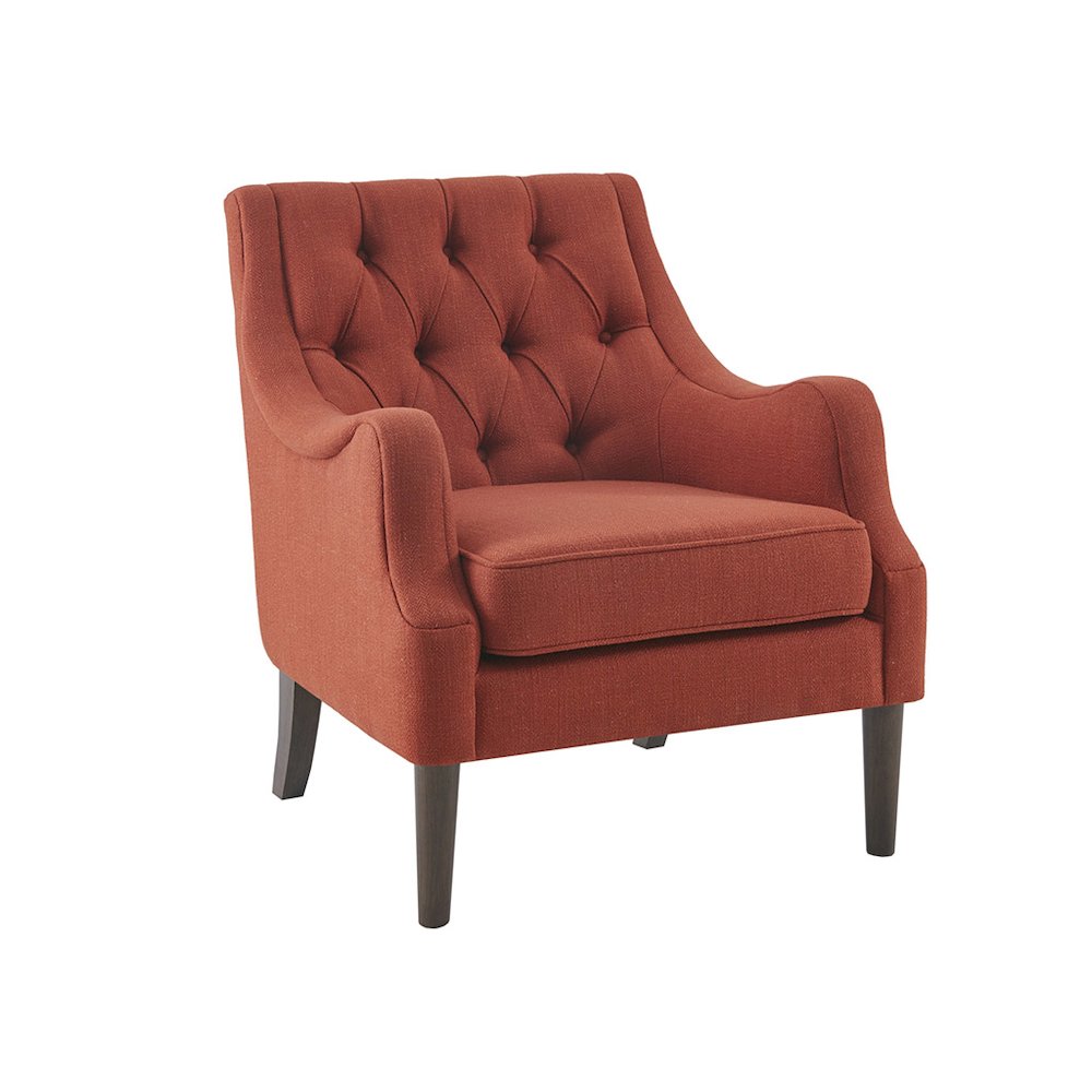 Button Tufted Accent Chair. Picture 5