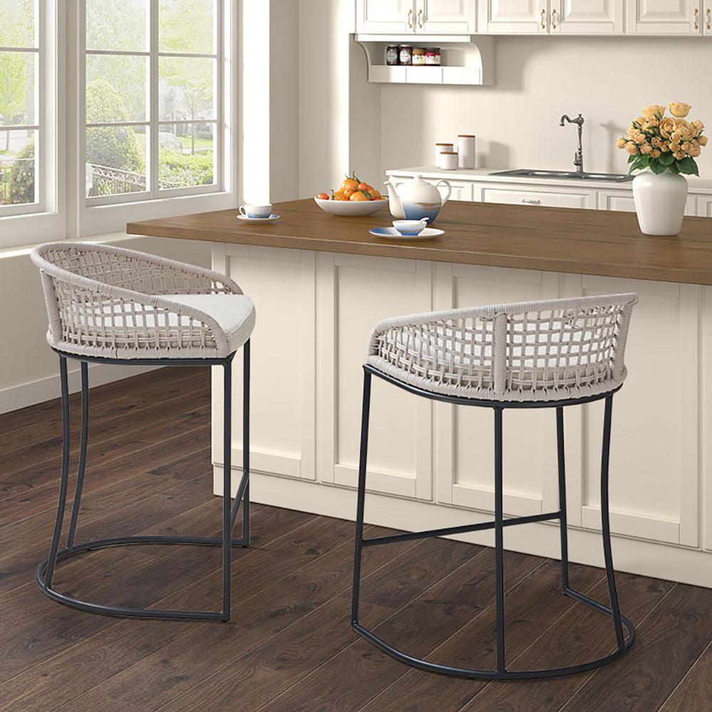 Woven Counter Stool 25". Picture 3