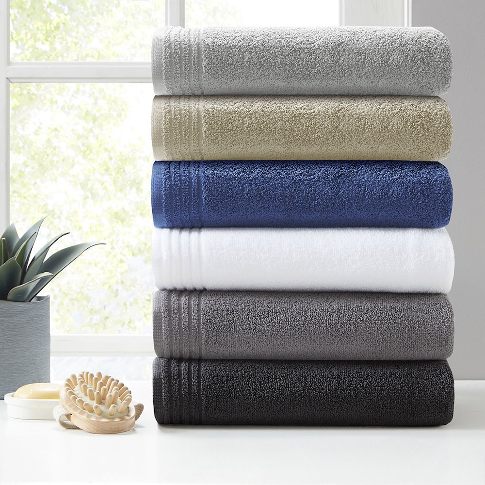 100% Cotton Quick Dry 12 Piece Bath Towel Set. Picture 3