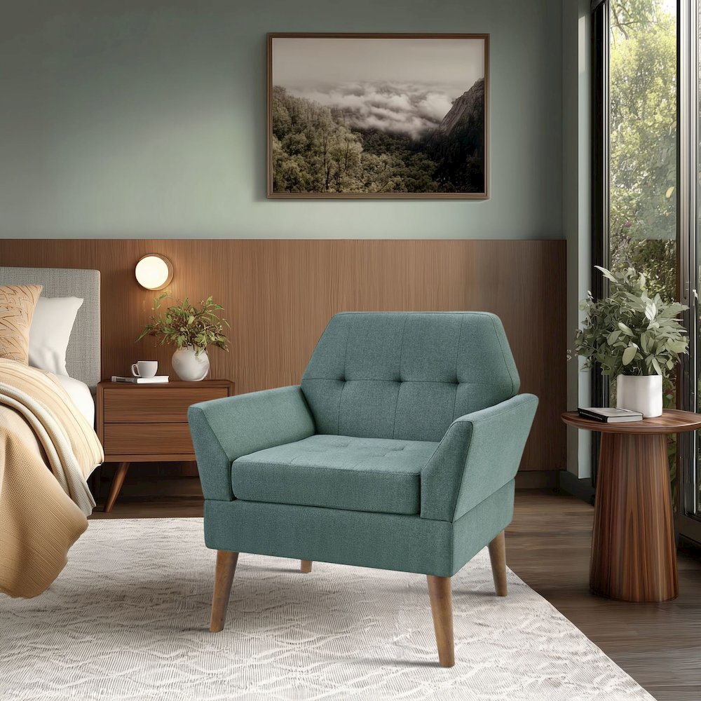 Newtin Mid-Century Modern Lounge Chair. Picture 1