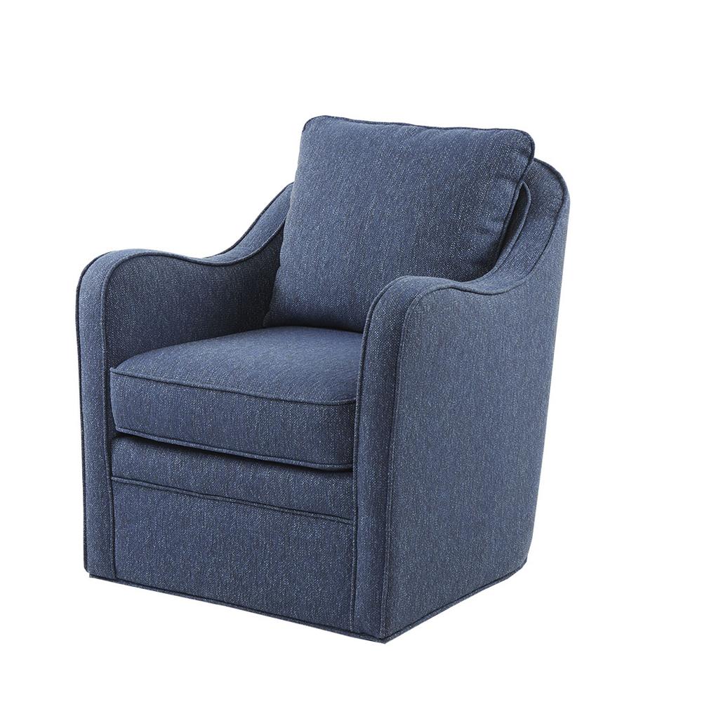 Navy Swivel Chair - Classic Comfort Collection, Belen Kox. Picture 1