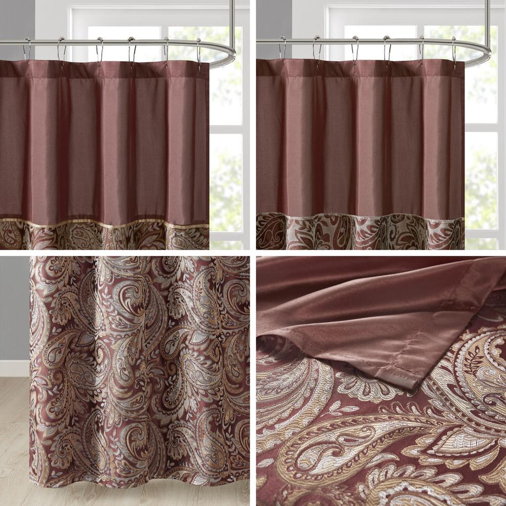 Jacquard Shower Curtain. Picture 2