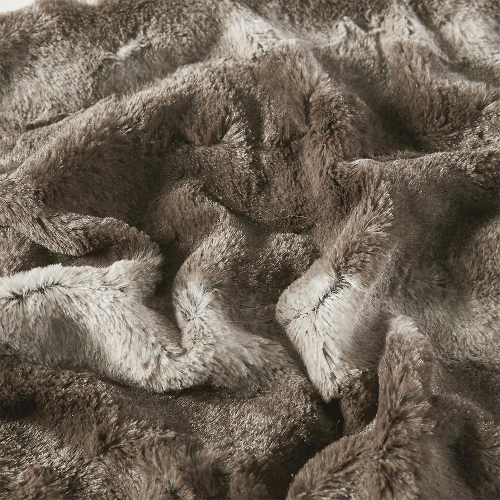 Oversized Faux Fur Throw. Picture 5