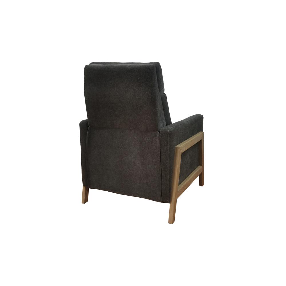 Recliner With Wood Frame. Picture 5