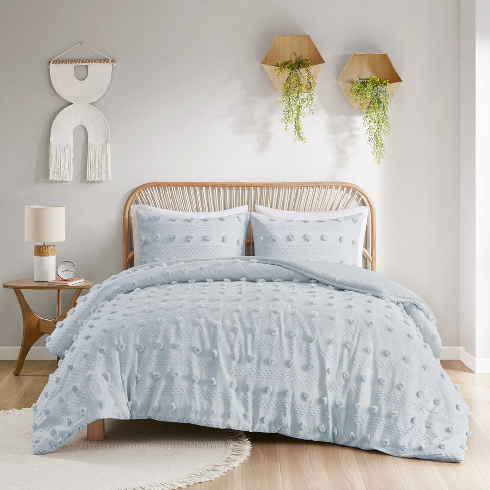 Clip Jacquard Duvet Cover Set. Picture 3