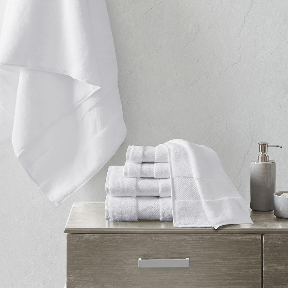 Cotton 6 Piece Bath Towel Set. Picture 4