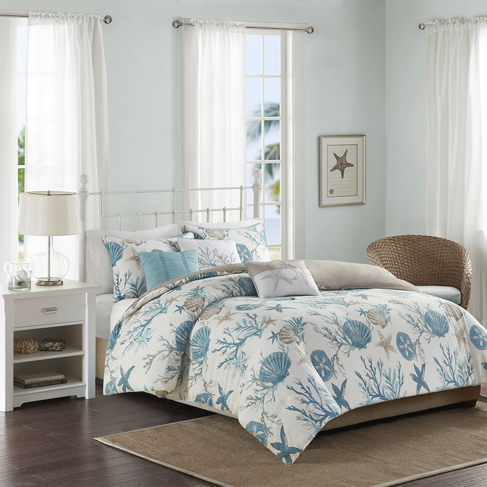6 Piece Cotton Sateen Duvet Cover Set. Picture 4