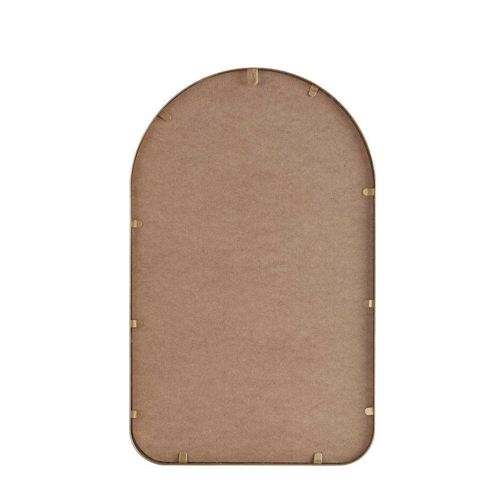 Arched Metal Floral Wall Mirror. Picture 5