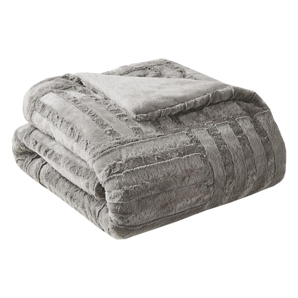 Ultra Plush Down Alternative Throw. Picture 2
