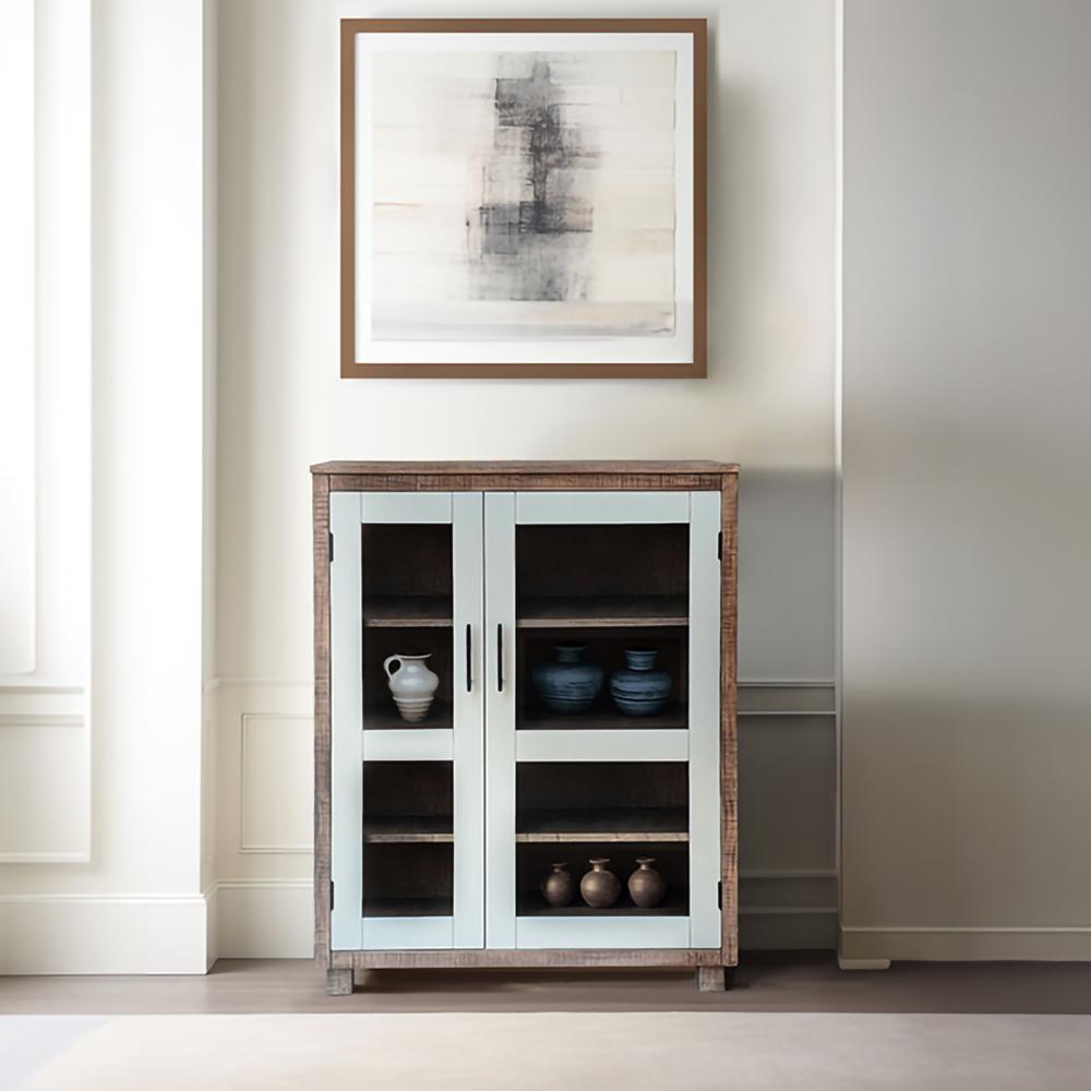 Glass Cabinet Mw/Dr/Pv. Picture 1