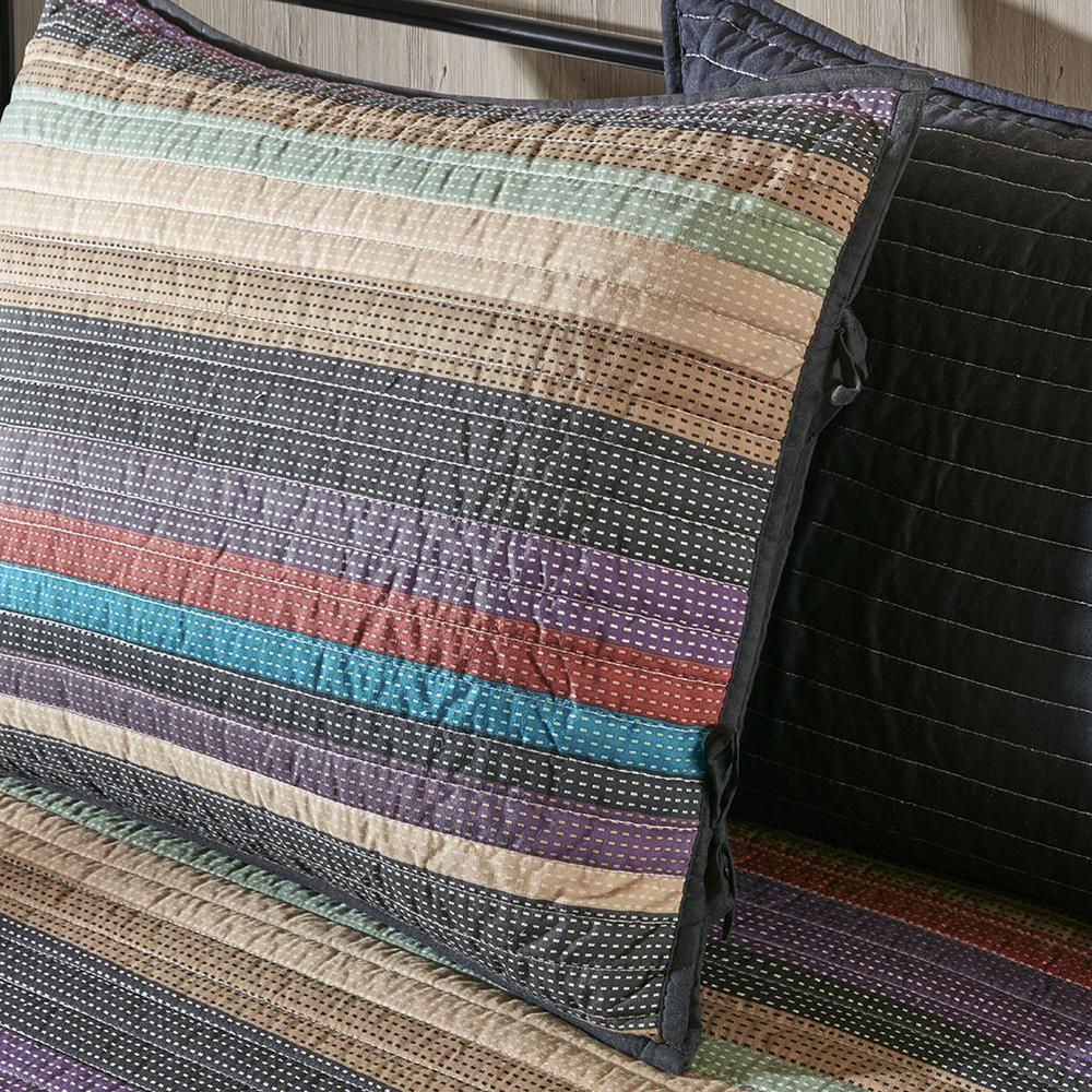 Yosemite 6 Piece Reversible Daybed Cover Set, Multi color. Picture 5