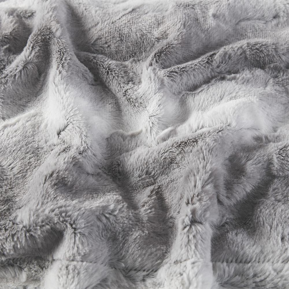 Oversized Faux Fur Throw. Picture 5