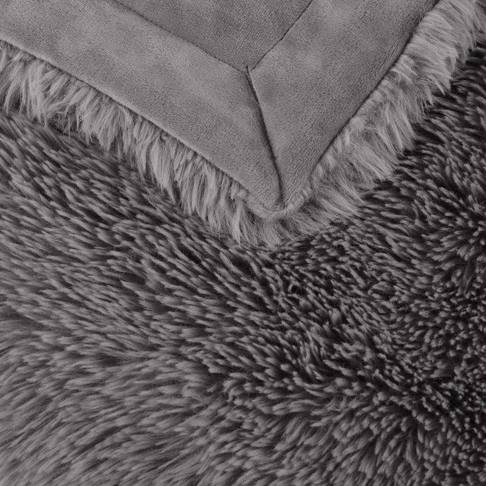 Faux Fur Throw 50x60". Picture 5
