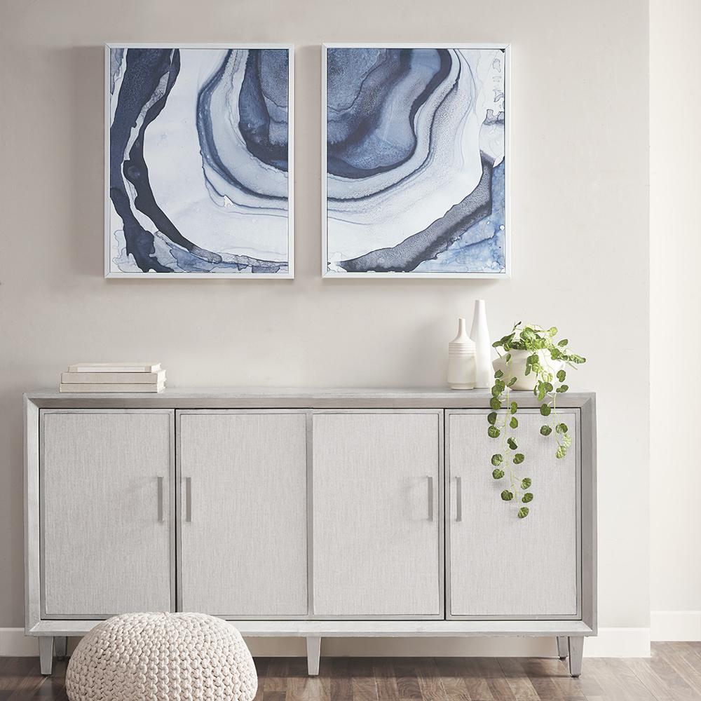 Diptych 2-piece Framed Canvas Wall Art Set. Picture 2