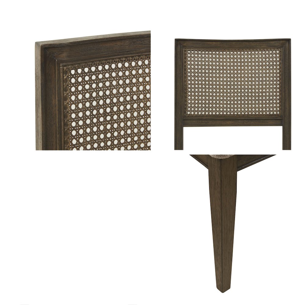 Armless Dining Chair Set of 2. Picture 5