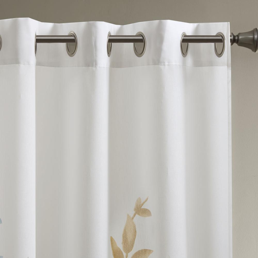 Burnout Printed Curtain Panel. Picture 2