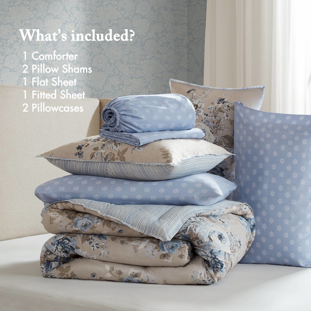 Heather Cottagecore Collection Comforter. Picture 2